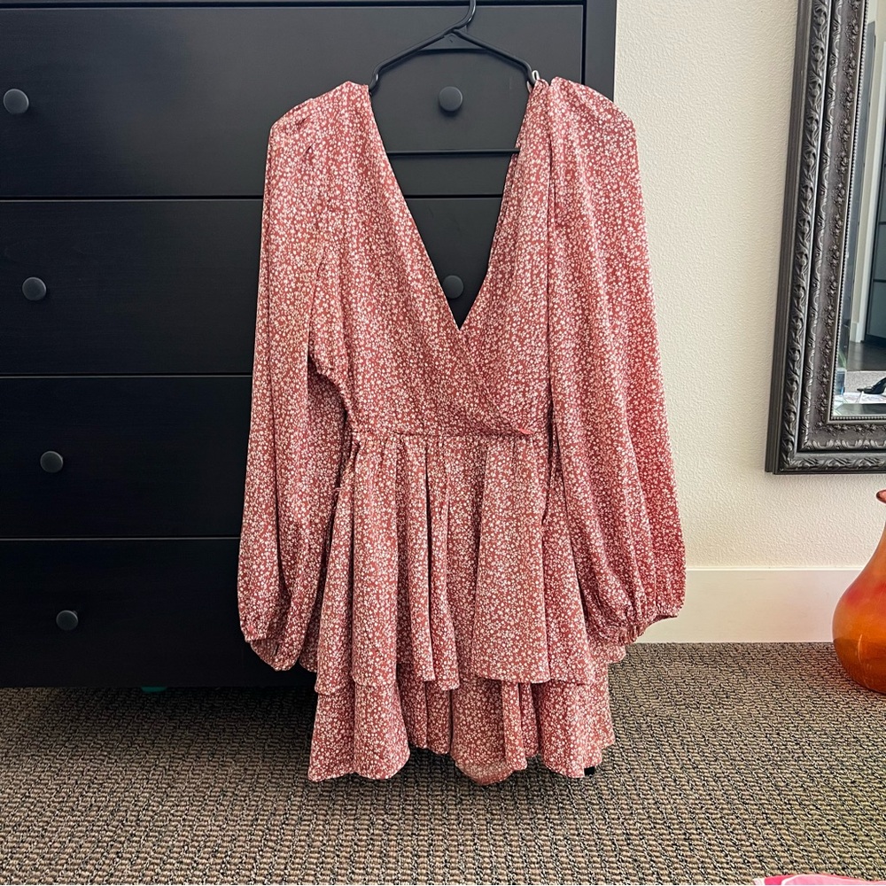 Princess Polly Floral Long Sleeve Romper